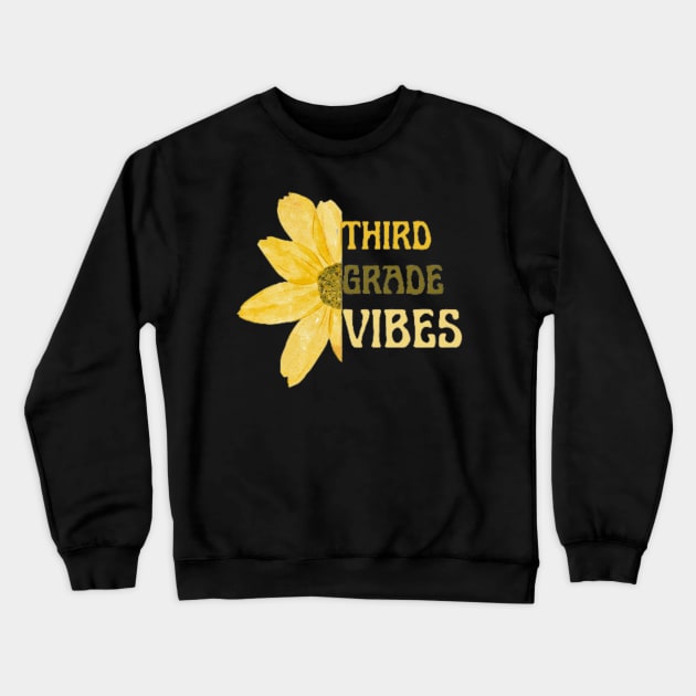 third grade vibes Crewneck Sweatshirt by retro_smile